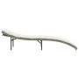 Sun loungers with cushions 2 units synthetic rattan beige by , Loungers - Ref: Foro24-3277304, Price: 249,76 €, Discount: %