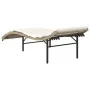 Sun loungers with cushions 2 units synthetic rattan beige by , Loungers - Ref: Foro24-3277304, Price: 249,76 €, Discount: %