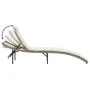 Sun loungers with cushions 2 units synthetic rattan beige by , Loungers - Ref: Foro24-3277304, Price: 249,76 €, Discount: %