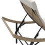 Tumbonas con cojines 2 unidades ratán sintético beige de , Tumbonas - Ref: Foro24-3277304, Precio: 194,70 €, Descuento: %