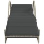 Tumbonas con cojines 2 unidades ratán sintético gris claro de , Tumbonas - Ref: Foro24-3277312, Precio: 277,43 €, Descuento: %