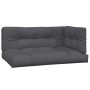 Set de sofás de palets de jardín y cojines 3 pzas madera acacia de , Sofás de exterior - Ref: Foro24-3209445, Precio: 515,47 ...