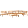 Set de sofás de palets de jardín 5 pzas madera maciza de acacia de , Sofás de exterior - Ref: Foro24-3209430, Precio: 597,58 ...