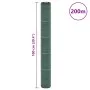 Membrana de malezas PP verde 1x200 m de , Mallas antihierbas - Ref: Foro24-4005254, Precio: 90,24 €, Descuento: %