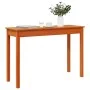 Mesa consola madera maciza de pino marrón cera 110x40x75 cm de , Mesas auxiliares - Ref: Foro24-847172, Precio: 67,11 €, Desc...