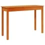Mesa consola madera maciza de pino marrón cera 110x40x75 cm de , Mesas auxiliares - Ref: Foro24-847172, Precio: 67,11 €, Desc...