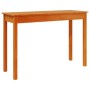 Mesa consola madera maciza de pino marrón cera 110x40x75 cm de , Mesas auxiliares - Ref: Foro24-847172, Precio: 68,45 €, Desc...