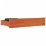 Cajones de cama 4 uds madera maciza de pino marrón cera de , Camas y accesorios - Ref: Foro24-847166, Precio: 107,28 €, Descu...