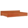 Cajones de cama 4 uds madera maciza de pino marrón cera de , Camas y accesorios - Ref: Foro24-847166, Precio: 107,28 €, Descu...