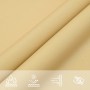 Toldo retráctil 100% poliéster oxford arena 2,5x2,5 m de , Sombrillas - Ref: Foro24-4000409, Precio: 27,98 €, Descuento: %