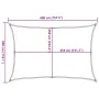 Toldo de vela poliéster oxford 100% gris claro 4x3 m de , Sombrillas - Ref: Foro24-4000545, Precio: 46,27 €, Descuento: %