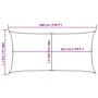 Toldo de vela poliéster oxford 100% gris claro 5x3 m de , Sombrillas - Ref: Foro24-4000547, Precio: 54,56 €, Descuento: %