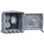 Garden socket 2 slots, water-resistant gray polyresin by vidaXL, wall sockets - Ref: Foro24-48542, Price: 56,34 €, Discount: %