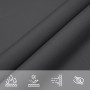 Toldo retráctil 100% poliéster oxford gris antracita 2x2x2 m de , Sombrillas - Ref: Foro24-4000947, Precio: 20,27 €, Descuent...