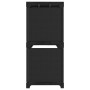 Estantería de 5 cubos de tela negra 103x30x72,5 cm de vidaXL, Librerías y estanterías - Ref: Foro24-322602, Precio: 19,83 €, ...