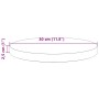 Tablero de mesa redondo madera maciza de pino marrón Ø30x2,5 cm de , Tableros para mesas - Ref: Foro24-847124, Precio: 15,23 ...
