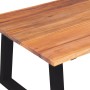 vidaXl Mesa de centro madera maciza de acacia 110x60x40 cm en Mesas de centro | Comprar online en Foru.es