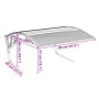 Caseta para robot cortacésped negro 80x101x46 cm de , Accesorios de cortacéspedes - Ref: Foro24-4008206, Precio: 79,39 €, Des...