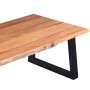 vidaXl Mesa de centro madera maciza de acacia 110x60x40 cm en Mesas de centro | Comprar online en Foru.es