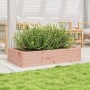 Jardinera madera maciza de abeto Douglas 110x60x23 cm de , Maceteros y jardineras - Ref: Foro24-847241, Precio: 74,54 €, Desc...