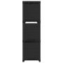 Estantería de 9 cubos de tela negro 103x30x107,5 cm de vidaXL, Librerías y estanterías - Ref: Foro24-322610, Precio: 29,48 €,...