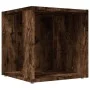 Smoked oak plywood side table 33x33x34.5 cm by , Side tables - Ref: Foro24-816020, Price: 25,31 €, Discount: %