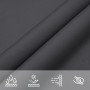 Toldo de vela triangular tela Oxford gris antracita 6x6x6 m de , Sombrillas - Ref: Foro24-135130, Precio: 40,90 €, Descuento: %