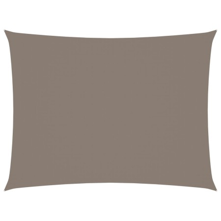 Toldo de vela rectangular tela Oxford gris taupe 6x7 m de , Sombrillas - Ref: Foro24-135442, Precio: 104,52 €, Descuento: %