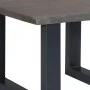 Mesa de centro con borde natural acacia maciza gris 60x60x40 cm de , Mesas de centro - Ref: Foro24-247827, Precio: 104,99 €, ...