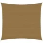 Toldo de vela gris taupe HDPE 160 g/m² 3x3 m de , Sombrillas - Ref: Foro24-311384, Precio: 28,07 €, Descuento: %