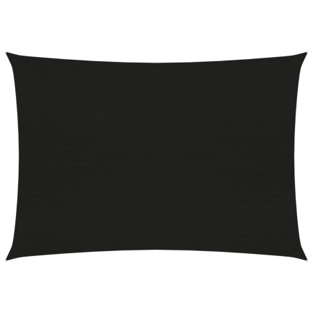 Toldo de vela HDPE negro 160 g/m² 4x5 m de , Sombrillas - Ref: Foro24-311738, Precio: 43,45 €, Descuento: %