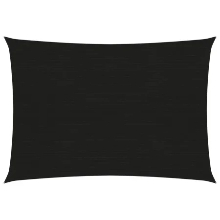 Toldo de vela HDPE negro 160 g/m² 4x5 m de , Sombrillas - Ref: Foro24-311738, Precio: 45,27 €, Descuento: %
