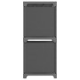 Estantería de 4 cubos de tela gris 69x30x72,5 cm de vidaXL, Librerías y estanterías - Ref: Foro24-322600, Precio: 23,56 €, De...