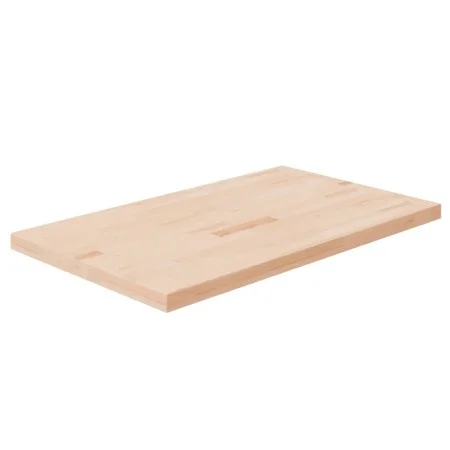 Arbeitsplatte für Badezimmer aus unbehandeltem Massivholz 100x60x4 cm von , Arbeitsplatten - Ref: Foro24-342952, Preis: 128,6...