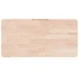 Arbeitsplatte für Badezimmer aus unbehandeltem Massivholz 100x60x4 cm von , Arbeitsplatten - Ref: Foro24-342952, Preis: 128,6...