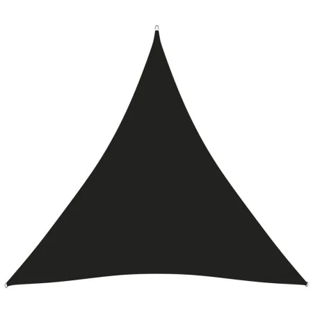 Toldo de vela triangular tela Oxford negro 6x6x6 m by , Umbrellas - Ref: Foro24-135790, Price: 49,74 €, Discount: %