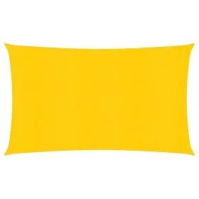HDPE yellow sail shade 160 g/m² 3x6 m by , Umbrellas - Ref: Foro24-311570, Price: 40,38 €, Discount: %