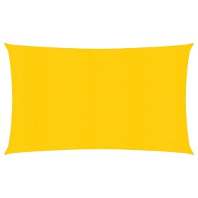 Toldo de vela HDPE amarrilo 160 g/m² 3x6 m de , Sombrillas - Ref: Foro24-311570, Precio: 35,53 €, Descuento: %
