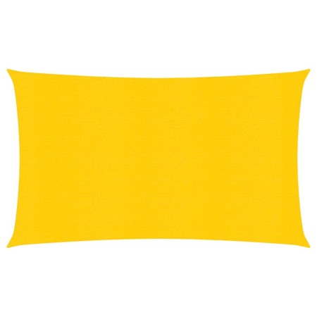 Toldo de vela HDPE amarrilo 160 g/m² 3x6 m de , Sombrillas - Ref: Foro24-311570, Precio: 35,53 €, Descuento: %