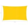 Toldo de vela HDPE amarrilo 160 g/m² 3x6 m de , Sombrillas - Ref: Foro24-311570, Precio: 40,38 €, Descuento: %