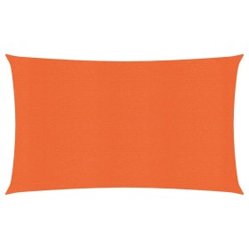 Toldo de vela HDPE naranja 160 g/m² 2,5x5 m de , Sombrillas - Ref: Foro24-311676, Precio: 29,65 €, Descuento: %