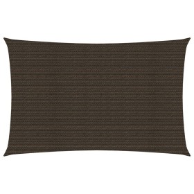 Toldo de vela HDPE marrón 160 g/m² 2,5x5 m de , Sombrillas - Ref: Foro24-311786, Precio: 36,20 €, Descuento: %