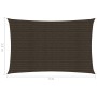 Toldo de vela HDPE marrón 160 g/m² 2,5x5 m de , Sombrillas - Ref: Foro24-311786, Precio: 36,20 €, Descuento: %