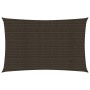 Toldo de vela marrón HDPE 160 g/m² 6x8 m de , Sombrillas - Ref: Foro24-311800, Precio: 88,48 €, Descuento: %