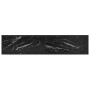 Mueble de TV vidrio templado color mármol negro 180x40x40,5 cm de , Muebles TV - Ref: Foro24-331725, Precio: 123,12 €, Descue...