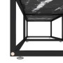 Mueble de TV vidrio templado color mármol negro 180x40x40,5 cm de , Muebles TV - Ref: Foro24-331725, Precio: 123,12 €, Descue...