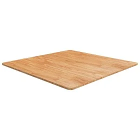 Square oak wood table top, light brown, 90x90x1.5 cm by , Table tops - Ref: Foro24-343005, Price: 104,31 €, Discount: %