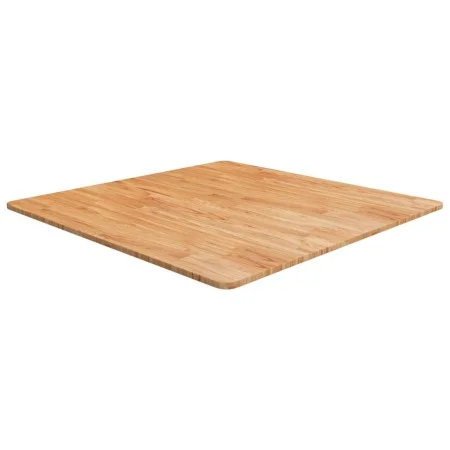 Square oak wood table top, light brown, 90x90x1.5 cm by , Table tops - Ref: Foro24-343005, Price: 104,31 €, Discount: %