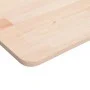 Badarbeitsplatte aus unbehandeltem Massivholz 100x60x1,5 cm von , Arbeitsplatten - Ref: Foro24-342927, Preis: 61,82 €, Rabatt: %