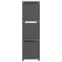 Estantería de 9 cubos de tela gris 103x30x107,5 cm de vidaXL, Librerías y estanterías - Ref: Foro24-322612, Precio: 29,25 €, ...
